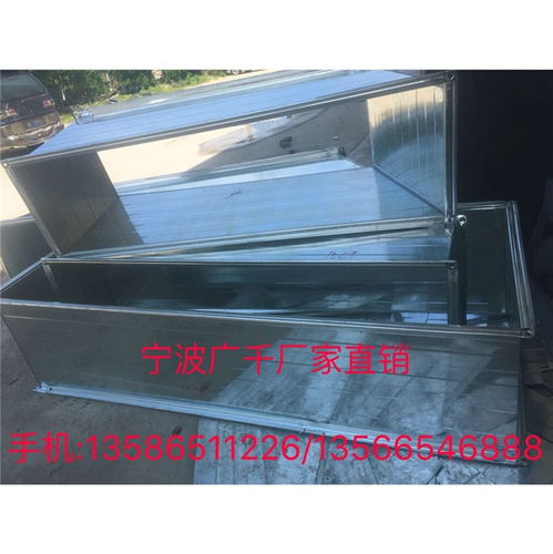 廣千暖通 咖啡廳不銹鋼通風排煙管道高清圖鑒與設備解析